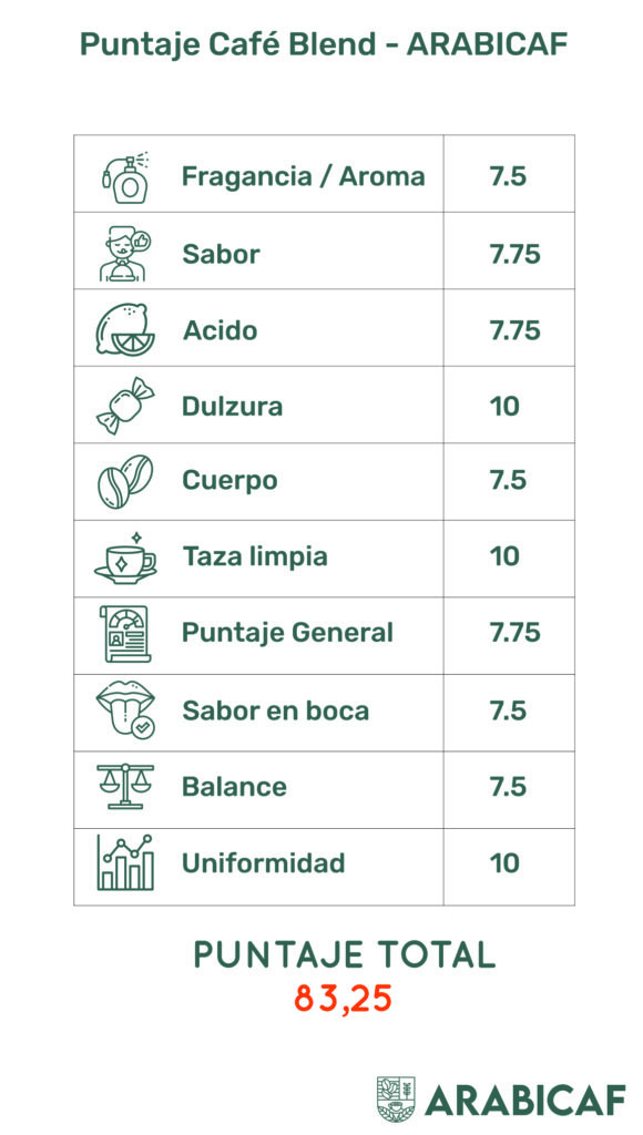 Café de Especialidad Blend tostado en grano – 100% Arabica 250gr. de Villa  Rica – Perú 