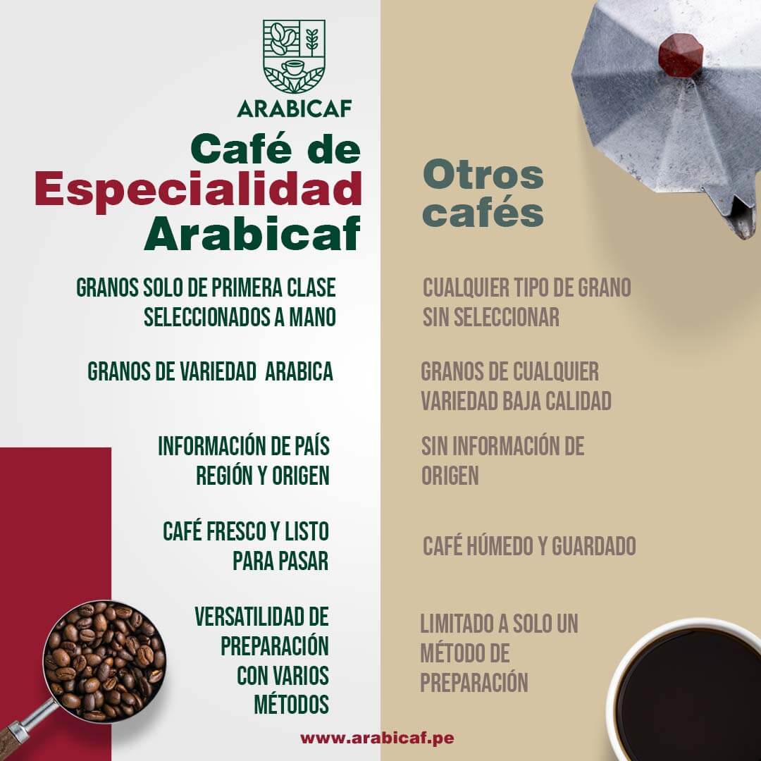 Café de Especialidad Blend tostado en grano – 100% Arabica 250gr. de Villa  Rica – Perú 